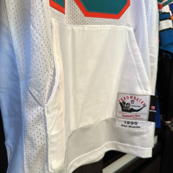 Dan Marino Miami Dolphins Mitchell & Ness 2004 Authentic Throwback NFL Jersey - Picture 5 of 10